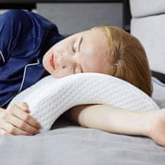 Alum online Ortopedický polštář pod hlavu z paměťové pěny - HeadPillow