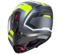 Caberg Helma na moto Horus X Road matt gun metal/black/yellow fluo vel. M