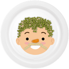 Dooky talíř Happy Plate