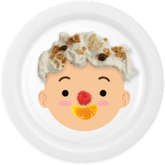 Dooky talíř Happy Plate