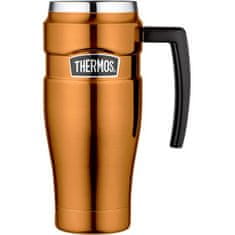 Thermos Vodotěsný termohrnek s ouškem Termoska 0,47l měděná