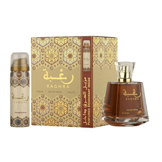 Raghba - EDP 100 ml + deodorant ve spreji 50 ml