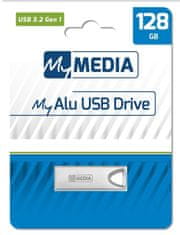 Diskus 128GB USB Flash 3.2 MyAlu stříbrný, MyMedia