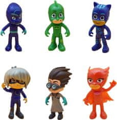 INTEREST PJ Masks - Sada 6 ks figurek 7 až 9 cm.