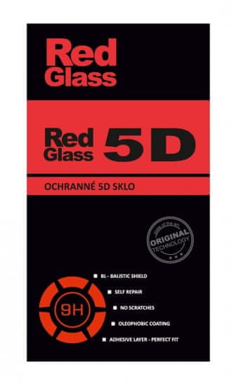 RedGlass Tvrzené sklo Realme 9 5D černé 87932
