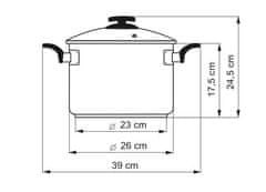 Kolimax Hrnec Comfort s poklicí, průměr 26 cm, objem 8.0 l