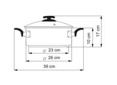 Kolimax Rendlík Comfort s poklicí, průměr 26 cm, objem 4.5 l