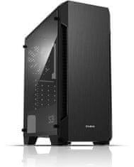 Zalman case miditower S3, ATX/mATX/Mini-ITX, bez zdroje, USB3.0, černá