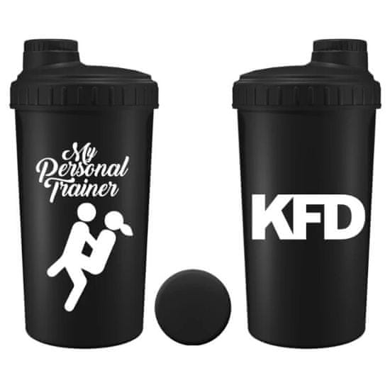 KFD NUTRITION šejkr Personal Trainer černý 700 ml