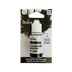 Decora Airbrush barva tekutá black 20g 