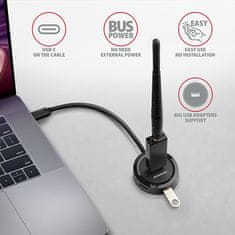 HUE-P1C, 4x USB 3.2 Gen 1 ROUND hub, micro USB napájecí konektor, kabel USB-C 30cm