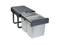 Sinks EK9005 EKKO 40 Odpadkový koš - sorter, vestavný, výsuvný 2x8l + 1x16l