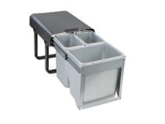 Sinks EK9073 EKKO FRONT 40 Odpadkový koš - sorter, vestavný, výsuvný 1x34l