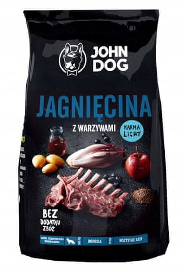 shumee John Dog Dospělý jehněčí se zeleninou lehký 12kg