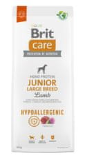 shumee BRIT Care Hypoallergenic Junior Large Breed Lamb - suché krmivo pro psy - 12 kg