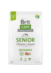 shumee Brit Care Dog Sustainable Senior Chicken Insect 3kg