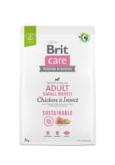 shumee Brit Care Dog Sustainable Adult Chicken Insect 3kg