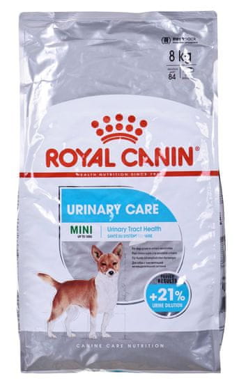 shumee Royal Canin CCN Mini Urinary Care - suché krmivo pro dospělého psa - 8kg