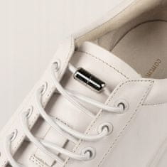 Korbi Tkaničky do bot, elastické, rozvázané, bílé
