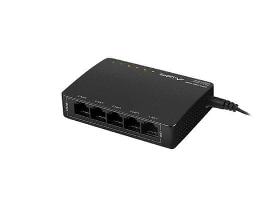 shumee LANBERG SWITCH POE DSP3-1005-60W (5-PORT, 1GB/S, 30W/PORT))