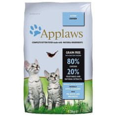 shumee APPLAWS CAT Kitten Chicken - krmivo pro koťata s vysokým obsahem masa - 7,5kg