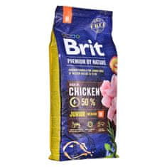 shumee Krmivo Brit Premium By Nature Junior M (15 kg)