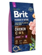 shumee BRIT Premium by nature Junior S - suché krmivo pro štěňata - 1 kg