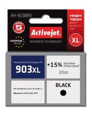 shumee Activejet inkoust AH-903BRX (náhradní HP 903XL T6M15AE; Premium; 30 ml; černá)