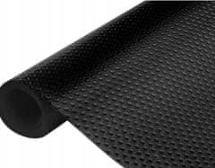 Korbi Protiskluzová podložka do zásuvek, 500x50 cm, černá