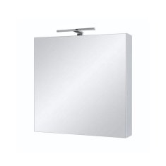 BPS-koupelny Zrcadlová skříňka Ticino 60 ZS LED CR s osvětlením Anna LED 30 chrom