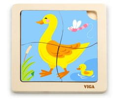 shumee Viga 51314 Puzzle na podlaze - Kachna