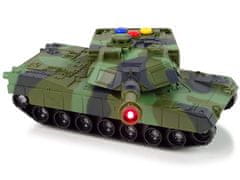 Lean-toys Vojenský Tank 1:32 Moro Zvuk Světla