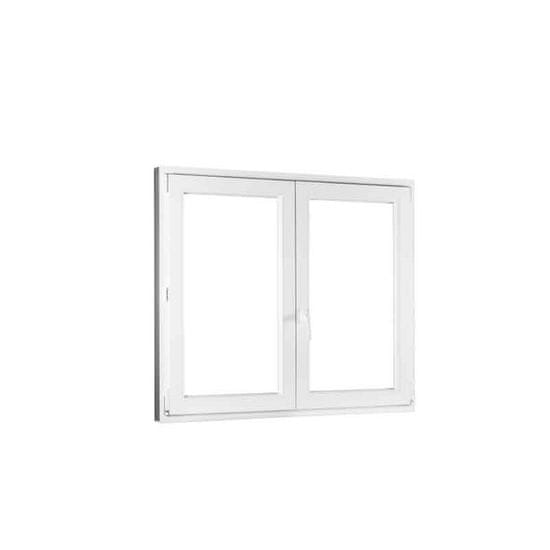 TROCAL Plastové okno | 180x150 cm (1800x1500 mm) | bílé | dvoukřídlé bez sloupku (štulp) | pravé | TROJSKLO