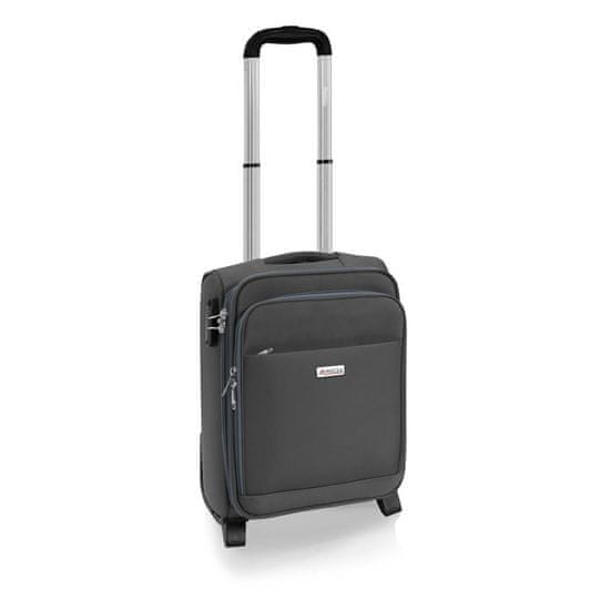 AVANCEA® Cestovní kufr GP7172 Dark grey 2W XS šedý 45x33x23 cm