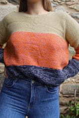 OMG! Dámský svetr Evendur hnědá XL