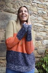 OMG! Dámský svetr Evendur hnědá XL