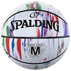 Spalding Míče basketbalové bílé 7 Marble