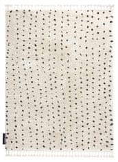 Dywany Łuszczów Kusový koberec Berber Syla B752 dots cream 80x150