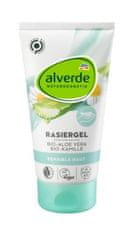 DM Alverde, Gel na holení Sensitive, aloe vera, heřmánek, 150 ml