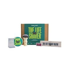 Men Rock London Dárková sada holicí péče Sicilian Lime (Ultimate Cut Throat Razor Shaving Gift Set)