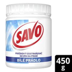 Savo Odstraňovač skvrn na bílé prádlo 450 g