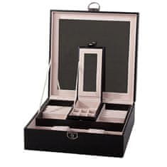 Northix Jewelry box and Watch box in Artificial leather 