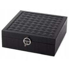 Northix Jewelry box and Watch box in Artificial leather 