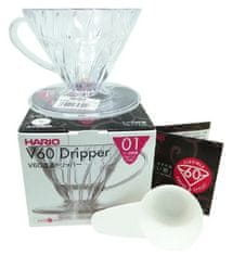 Hario Dripper Hario V60 (VD-01T) čirý, plastový