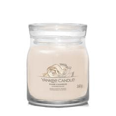 Yankee Candle Aromatická svíčka Signature sklo střední Warm Cashmere 368 g