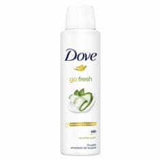 Dove Antiperspirant ve spreji Go Fresh s vůní okurky a zeleného čaje (Cucumber & Green Tea Scent) (Objem 150 ml)