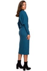 Stylove Dámské šaty S245 - Stylove mořská - tmavě modrá 2XL/3XL