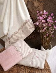 Isabelle Rose Bavlněná koupací rukavice bílá 16 x 21 cm