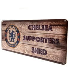 Fan-shop Plechová cedule CHELSEA FC Shed