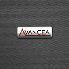 AVANCEA® Cestovní kufr GP8260 Dark grey 2W XS šedý 45x33x23 cm